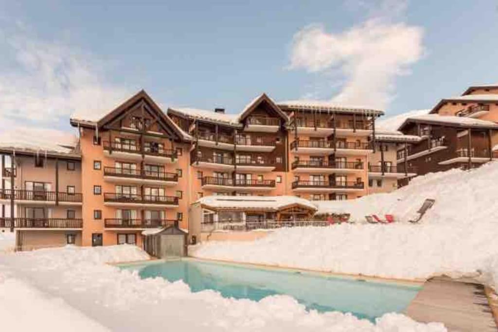 Appartement Pied Des Pistes วัลเมนิเย ภายนอก รูปภาพ